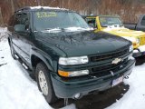 Dark Green Metallic Chevrolet Suburban in 2004