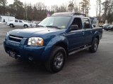 2003 Electric Blue Metallic Nissan Frontier XE V6 Crew Cab #76773914
