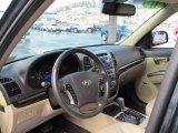 2011 Hyundai Santa Fe Limited AWD Beige Interior