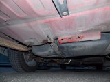 1990 Saab 900 SPG Hatchback Undercarriage