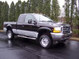 1999 Black Ford F250 Super Duty XLT Extended Cab 4x4 #7663032