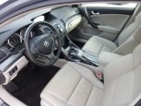 2012 Acura TSX Sedan Taupe Interior