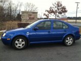 Blue Lagoon Metallic Volkswagen Jetta in 2001