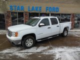 2008 Summit White GMC Sierra 1500 SLE Crew Cab 4x4 #76773828