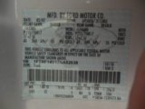 2007 F150 Color Code for Oxford White - Color Code: YZ