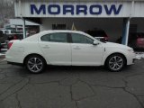 White Suede Lincoln MKS in 2010