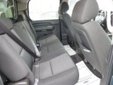 2010 GMC Sierra 1500 SLE Crew Cab 4x4 Rear Seat