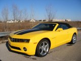 2012 Chevrolet Camaro LT/RS Convertible Front 3/4 View