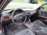 2007 BMW 3 Series 328i Sedan Black Interior