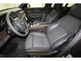 2013 BMW 7 Series 750i Sedan Front Seat