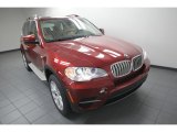 Vermilion Red Metallic BMW X5 in 2013