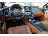 2011 Jaguar XJ XJL London Tan/Navy Blue Interior