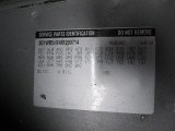 2008 Impala Color Code for Dark Silver Metallic - Color Code: 911L
