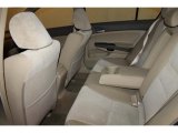 2009 Honda Accord LX-P Sedan Rear Seat