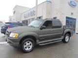 2002 Estate Green Metallic Ford Explorer Sport Trac 4x4 #76804093