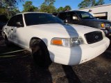 2001 Ford Crown Victoria Police Interceptor Front 3/4 View