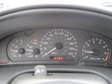 2002 Chevrolet Cavalier LS Sport Coupe Gauges