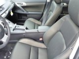 2013 Lexus CT 200h Hybrid Black Interior