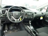 2013 Honda Civic LX Sedan Black Interior