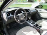 2009 Audi A4 2.0T Premium quattro Sedan Light Grey Interior