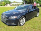 Deep Sea Blue Pearl Effect Audi A4 in 2009