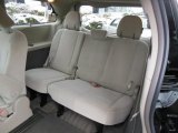 2012 Toyota Sienna LE Rear Seat