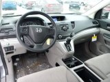 2013 Honda CR-V LX AWD Gray Interior