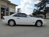 Polar White Mercedes-Benz SL in 1997