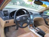 2005 Acura TL 3.2 Camel Interior
