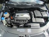 2009 Volkswagen Passat Komfort Sedan 2.0 Liter FSI Turbocharged DOHC 16-Valve VVT 4 Cylinder Engine