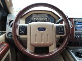 2011 Ford F250 Super Duty King Ranch Crew Cab 4x4 Steering Wheel