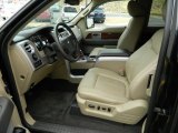2010 Ford F150 Lariat SuperCab 4x4 Tan Interior
