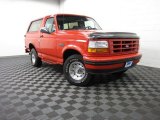 1995 Ultra Red Ford Bronco XLT 4x4 #76874038