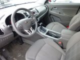 2012 Kia Sportage LX AWD Alpine Gray Interior
