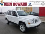 2012 Bright White Jeep Patriot Latitude 4x4 #76874149