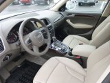2012 Audi Q5 2.0 TFSI quattro Cardamom Beige Interior