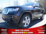 2013 Brilliant Black Crystal Pearl Jeep Grand Cherokee Overland 4x4 #76873663