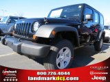 2013 Black Jeep Wrangler Unlimited Sport S 4x4 #76873661