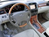 2003 Lexus LS 430 Sedan Ivory Interior