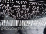 2008 LS Color Code for Black Sapphire Blue Pearl - Color Code: 8U0