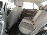 2009 Volkswagen Jetta S Sedan Rear Seat