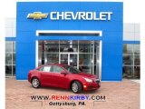 2013 Crystal Red Metallic Tintcoat Chevrolet Cruze ECO #76874015