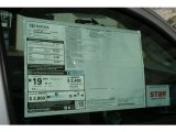 2013 Toyota Tacoma Access Cab 4x4 Window Sticker