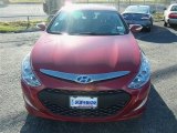 2012 Venetian Red Pearl Hyundai Sonata Hybrid #76873520