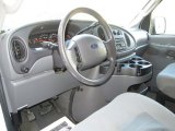 2007 Ford E Series Van E350 Super Duty XLT 15 Passenger Medium Flint Grey Interior