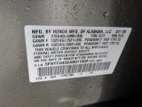 2010 Pilot Color Code for Mocha Metallic - Color Code: YR573M