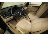 2012 BMW X3 xDrive 35i Sand Beige Interior