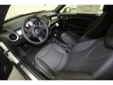 2013 Mini Cooper Coupe Carbon Black Interior