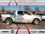 2010 Bright Silver Metallic Dodge Ram 1500 Big Horn Crew Cab 4x4 #76928691