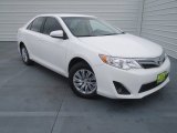 2013 Super White Toyota Camry LE #76928926